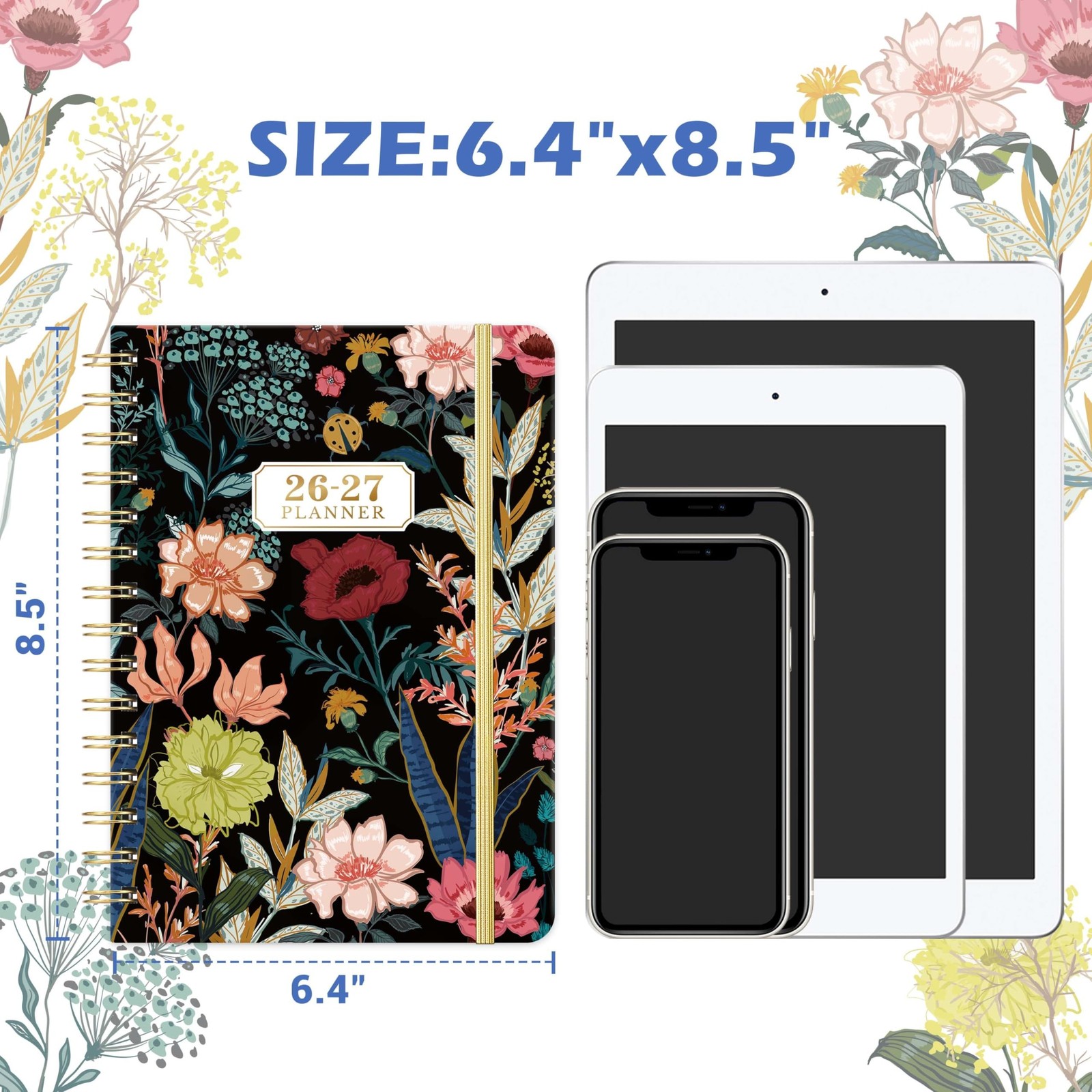 Planner 2026-2027 – 6.4″ x 8.5″, 2026-2027 Planner Weekly and Monthly, JUL.20…