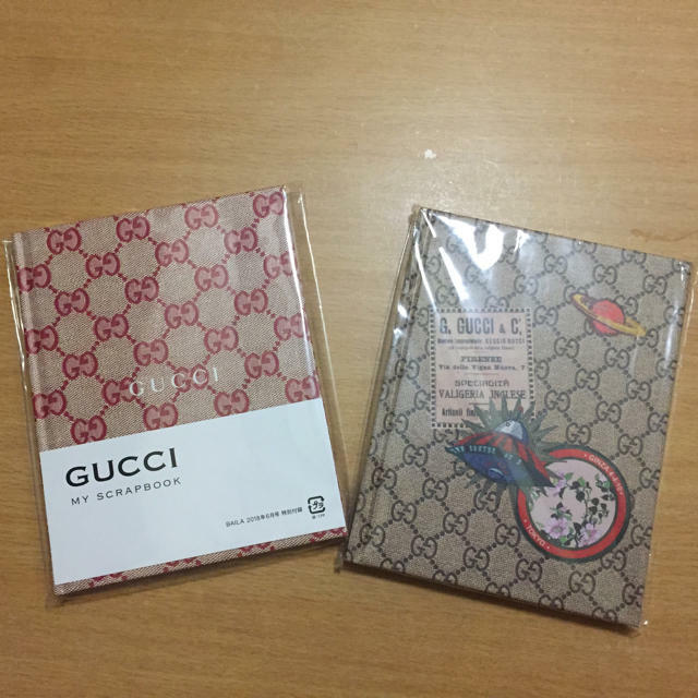 Gucci Baila Notebook 2 Set My Gucci Book & My Scrap Book Oggi Limited Japan New