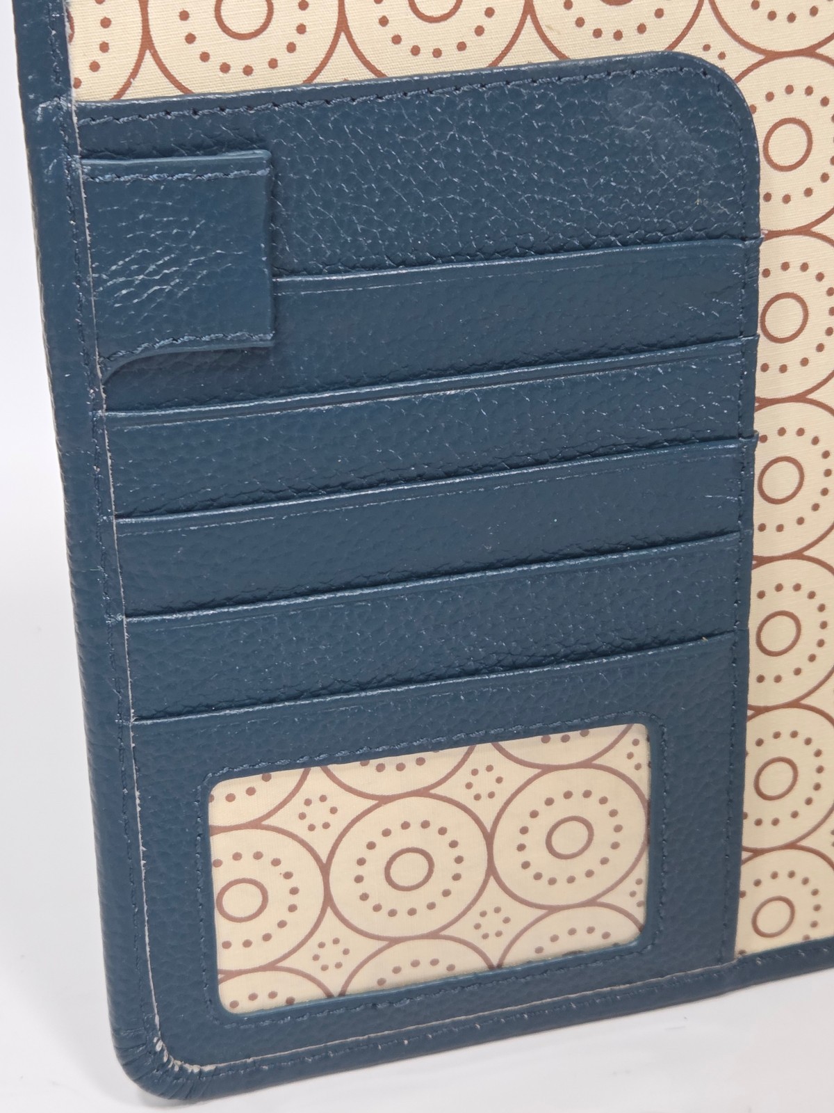 Franklin Covey Classic 9.2” x 7” CO AVA 7-Ring Binder In Teal, New With Tags