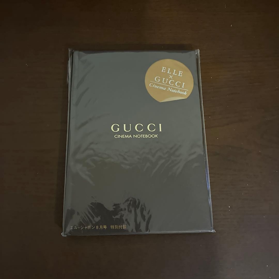 GUCCI CINEMA NOTEBOOK GG Pattern