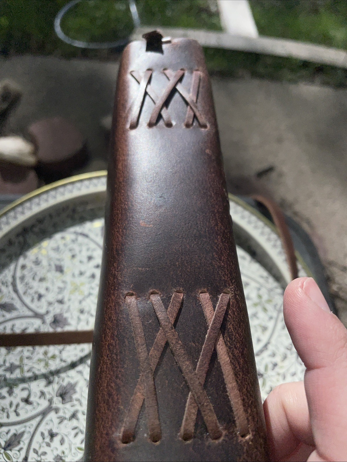 Luxeoria Leather Journal 8.5″ X 6.5″ X 1.5″ Vintage Brown, Vintage Paper