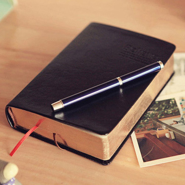 2 Pack A6 Vintage PU Leather Journal Blank Notebook Travel Diary Sketchbook