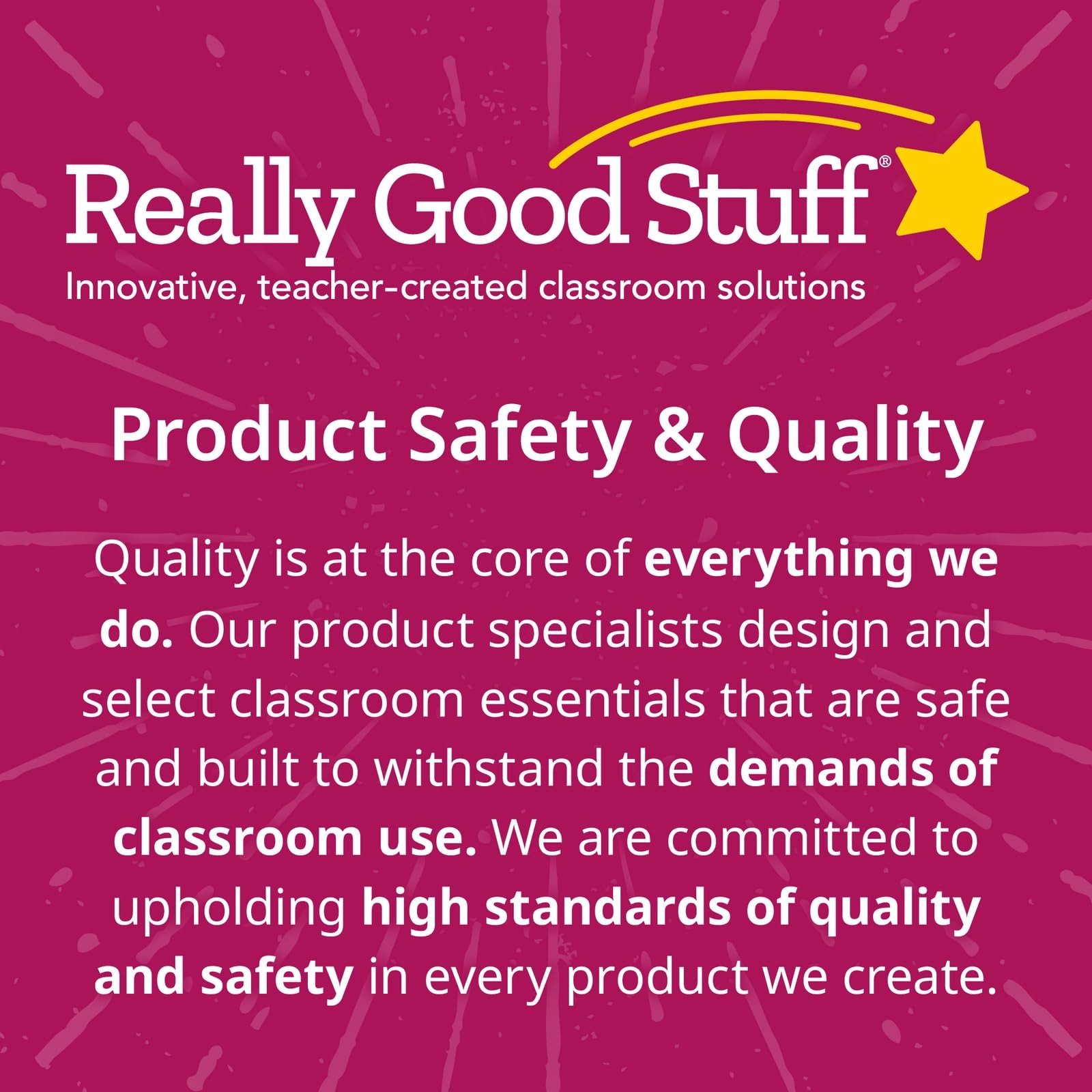 Really Good Stuff Palabras Secretas: High-Frequency Small, Yellow and Red