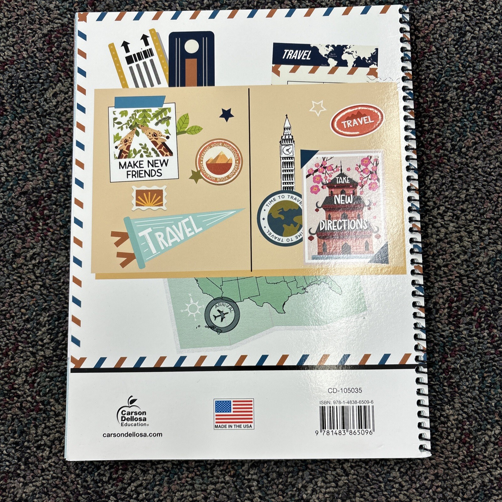 12 Month Teacher Planner W/Stickers & Tabs, Teachers Make A World Of Difference