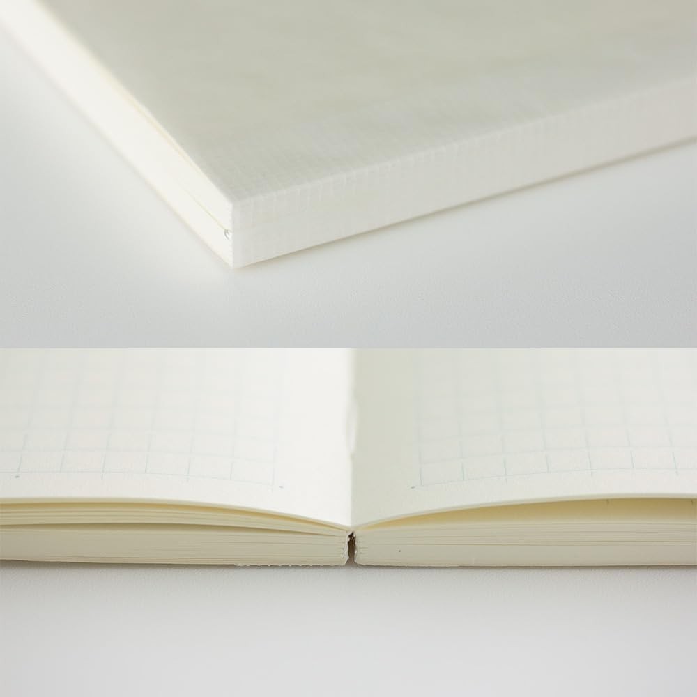 A5 Graph Ruled Notebook with Pen Holder and 176 Pages for Writing Comfort