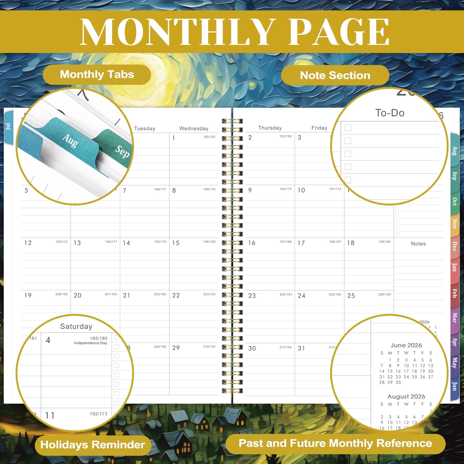 Planner 2026-2027 – Academic Planner 2026-2027, Jul 2026 – Jun 2027, 26-27 Pl…