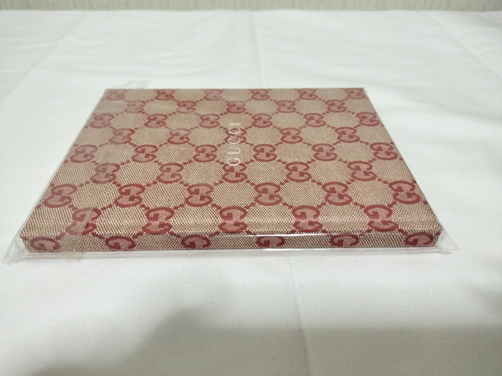GUCCI Novelty notebook Japan gg red Scrapbook note diary memo NEW only a few!!!!