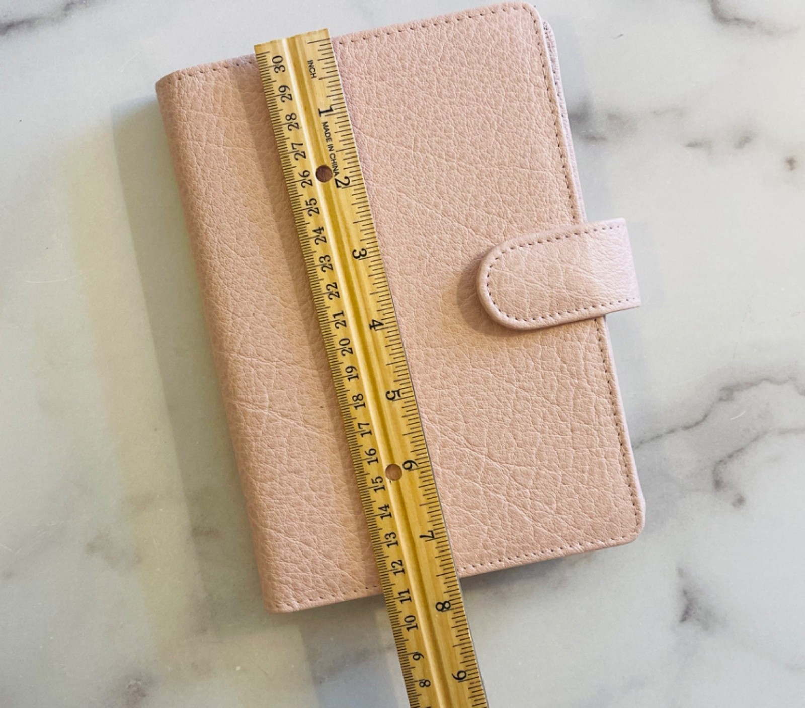 Van Der Spek B6 Codex Beautiful Leather-Parme Pink bound notebook cover