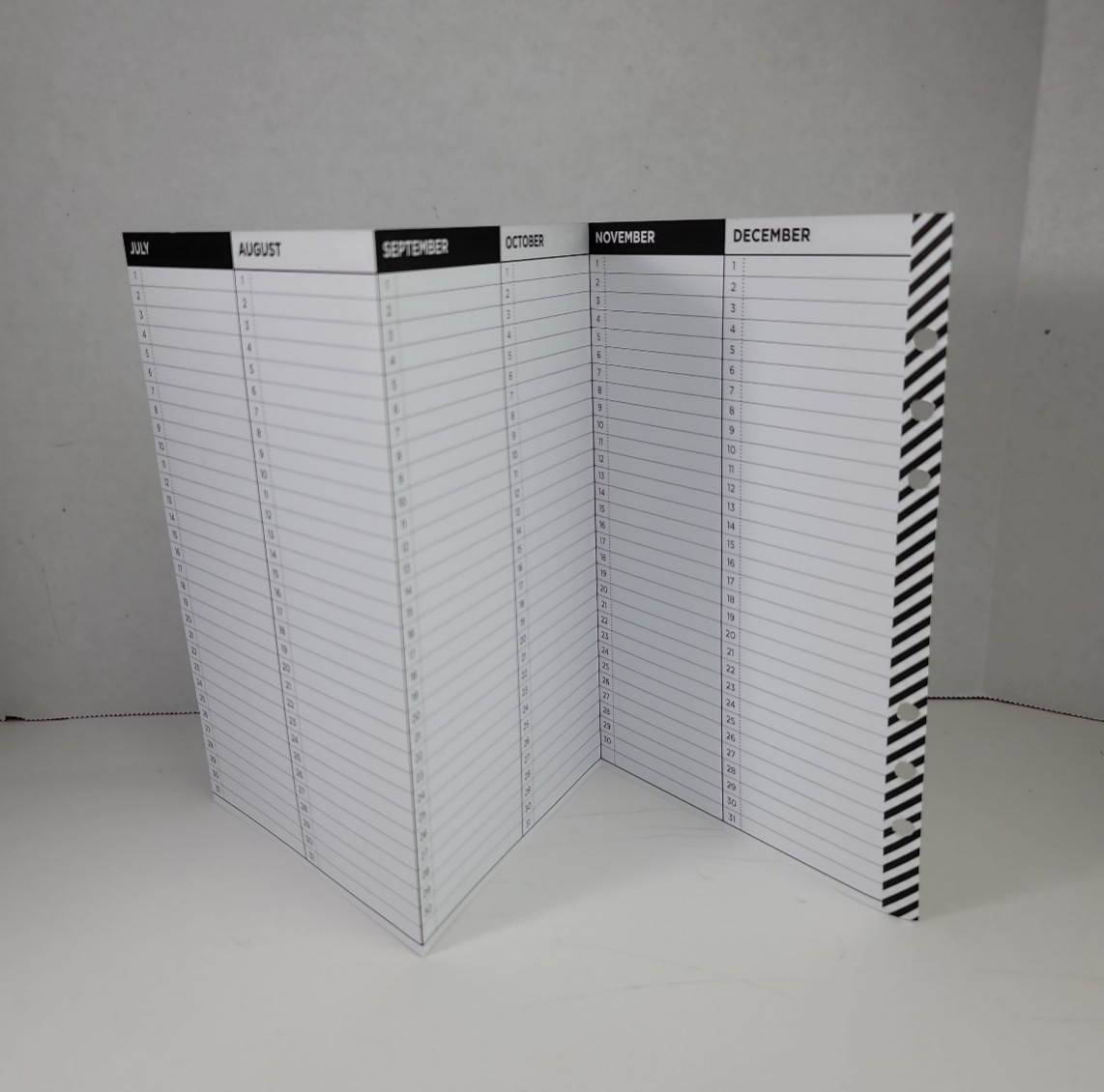 Recollection Floral A5 Planner 6 Gold Ring Binder Complete Inserts 35 Piece