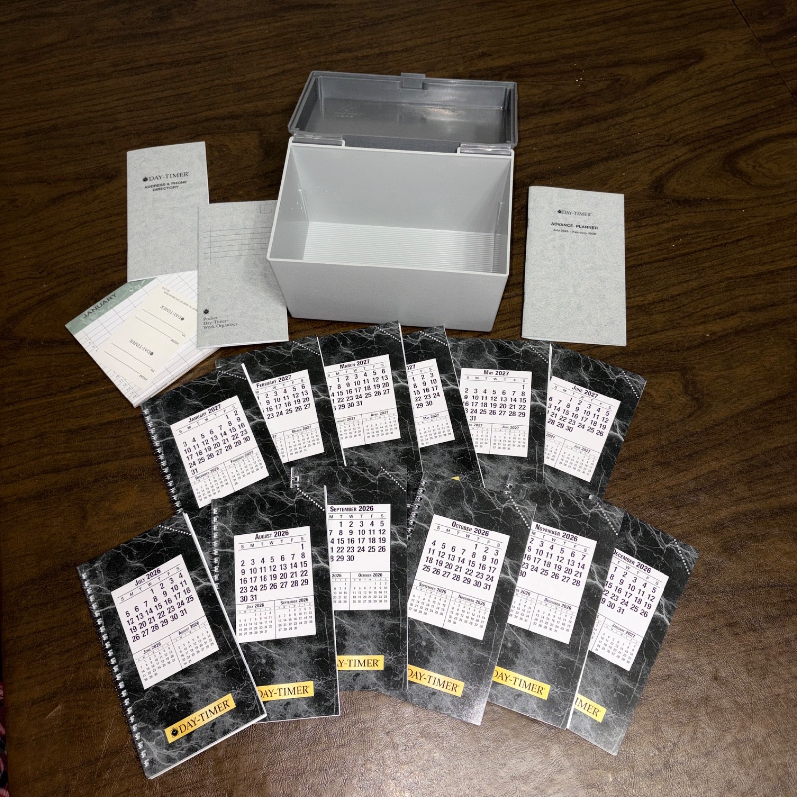 Day-Timer July 2026-June ’27 Pocket Wirebound 2 Page/Day Original Planner Refill
