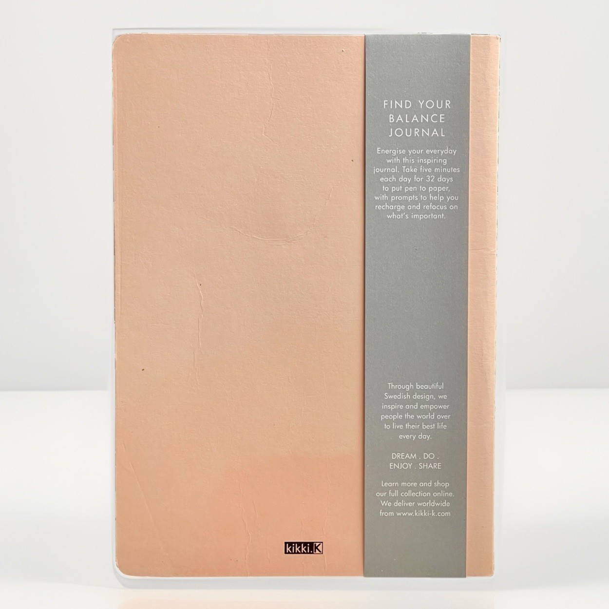 Kikki. K – ‘Find Your Balance’ 32 Day Guided Inspirational Journal (Softback)
