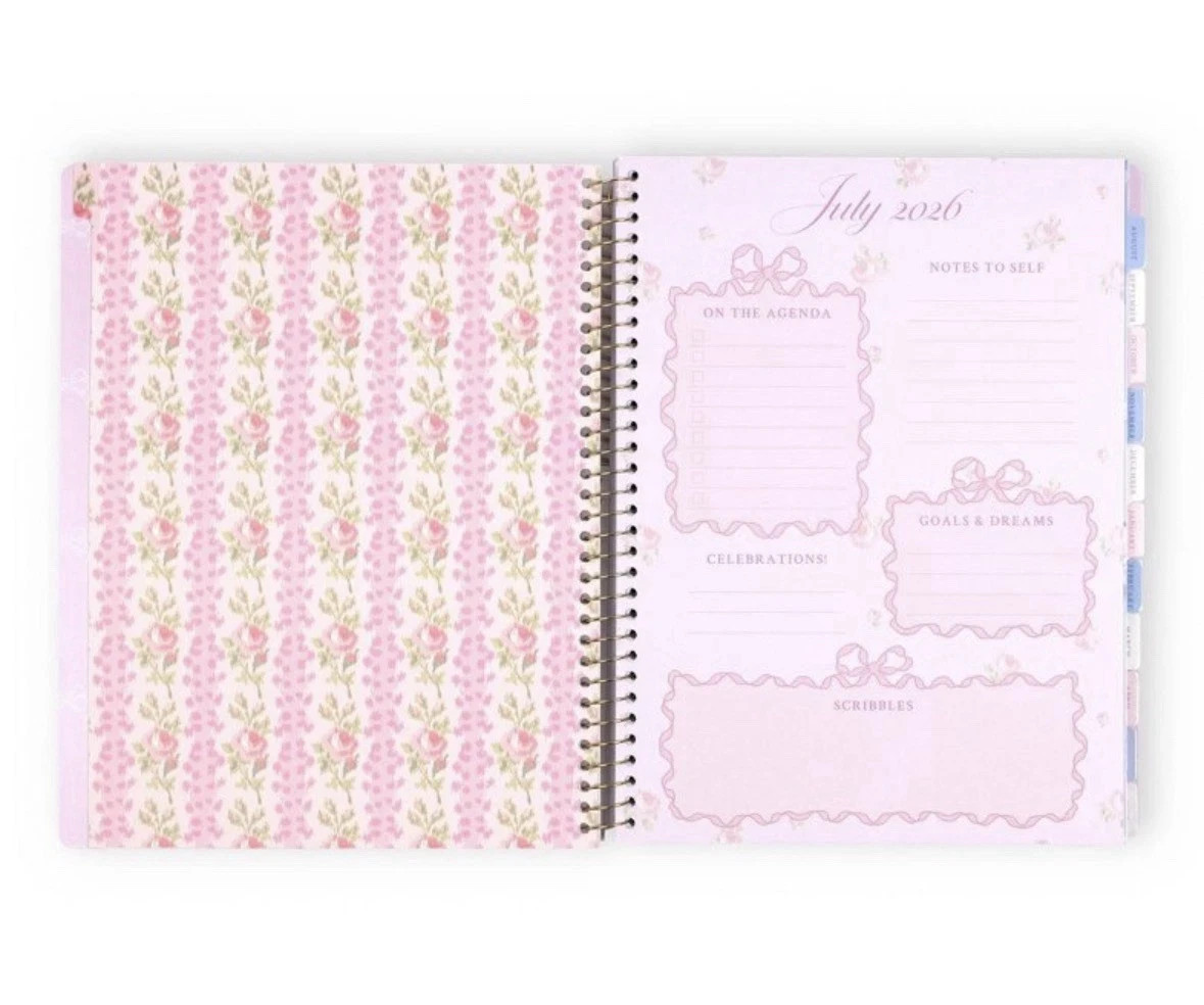 LoveShackFancy x Target Yoobi Floral Teacher Planner Organizer 2026-2027 New