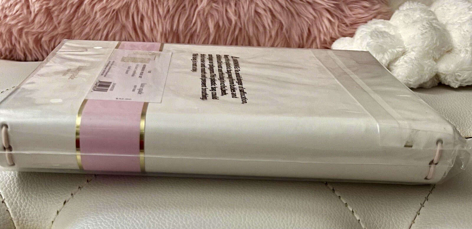 NEW Kate Spade Bridal “I Do” Pink White Gold Notebook Folio Set w/3 Notebooks