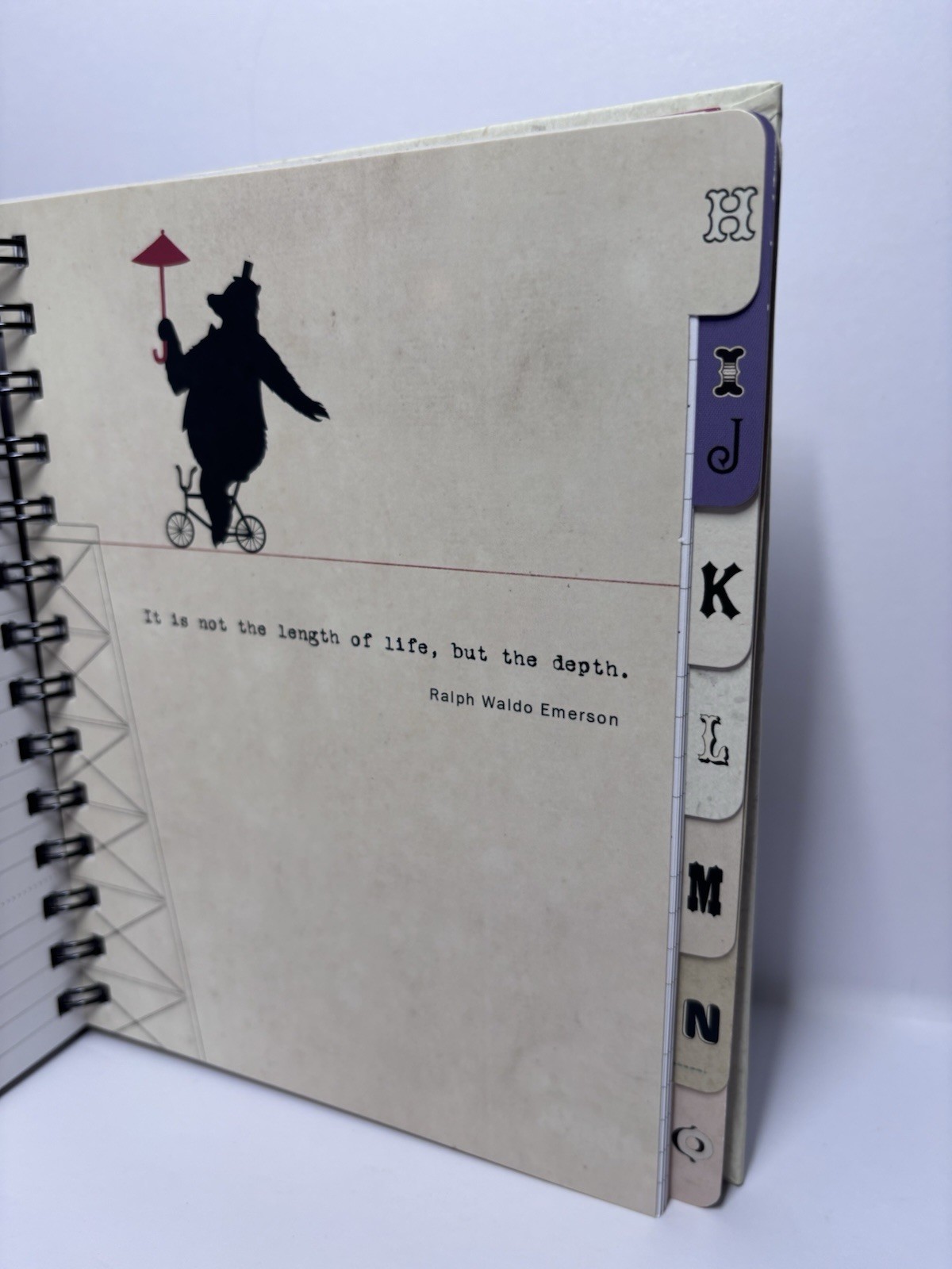 Fringe Paper Goods Vintage Address Phone Book Y2K 90’s Circus Colorful Cute New