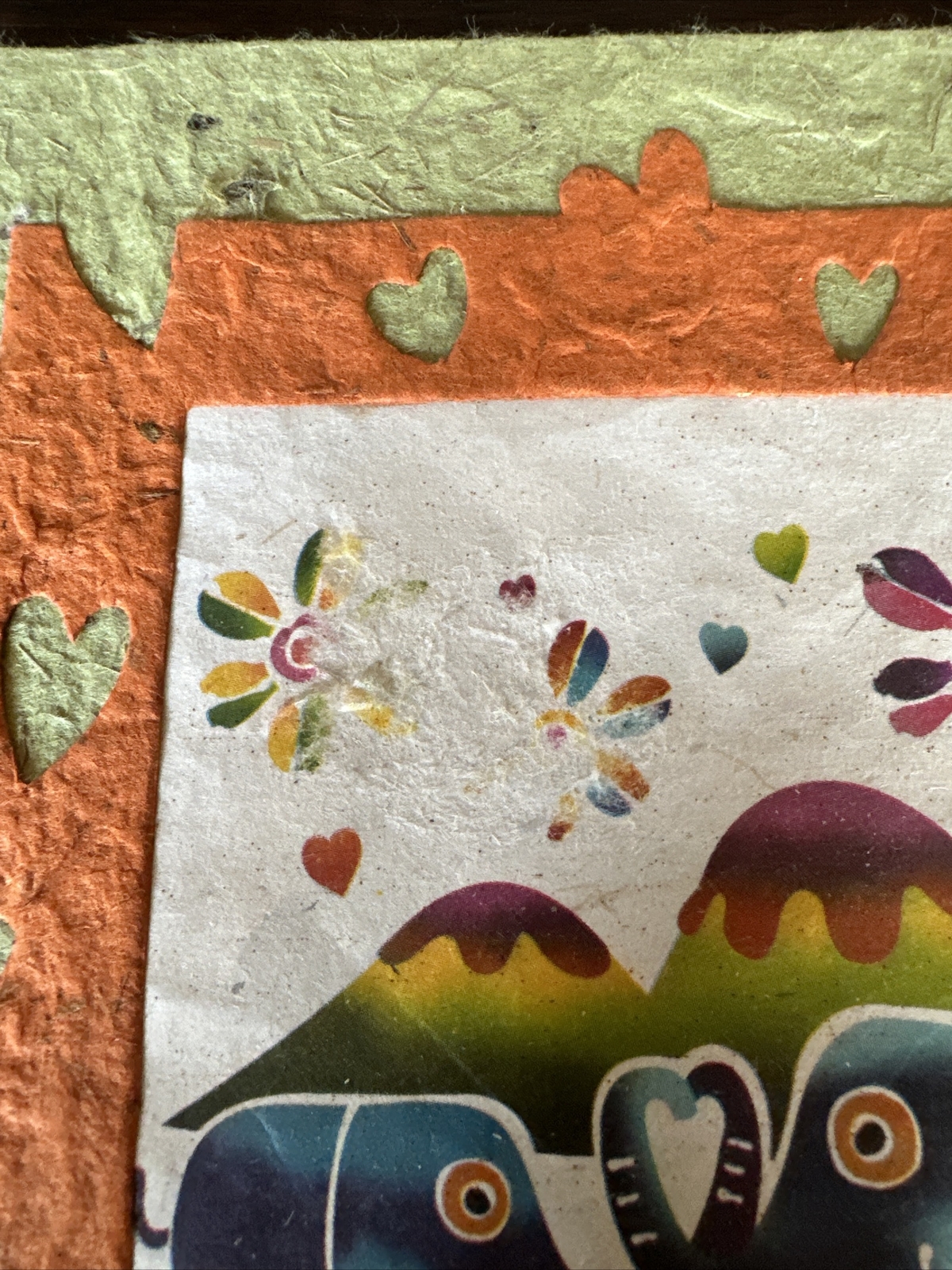 Elephant PooPoo Paper Park Journal 6.75” x 6.75 Handmade Recycle Organic Read
