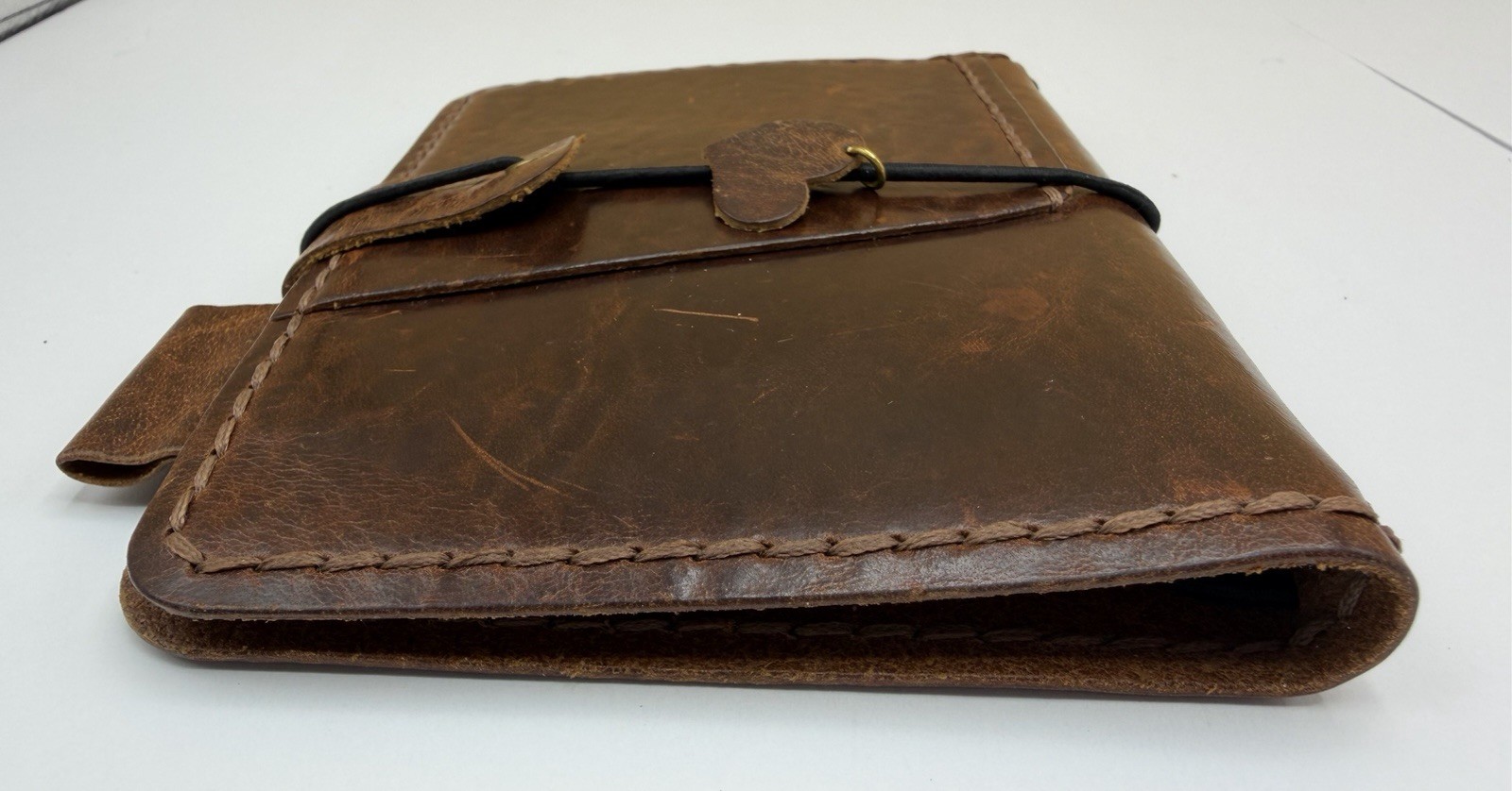 Planner Room Brown Leather Traveler’s Notebook Cover For 3.5 x 5 Pocket Size