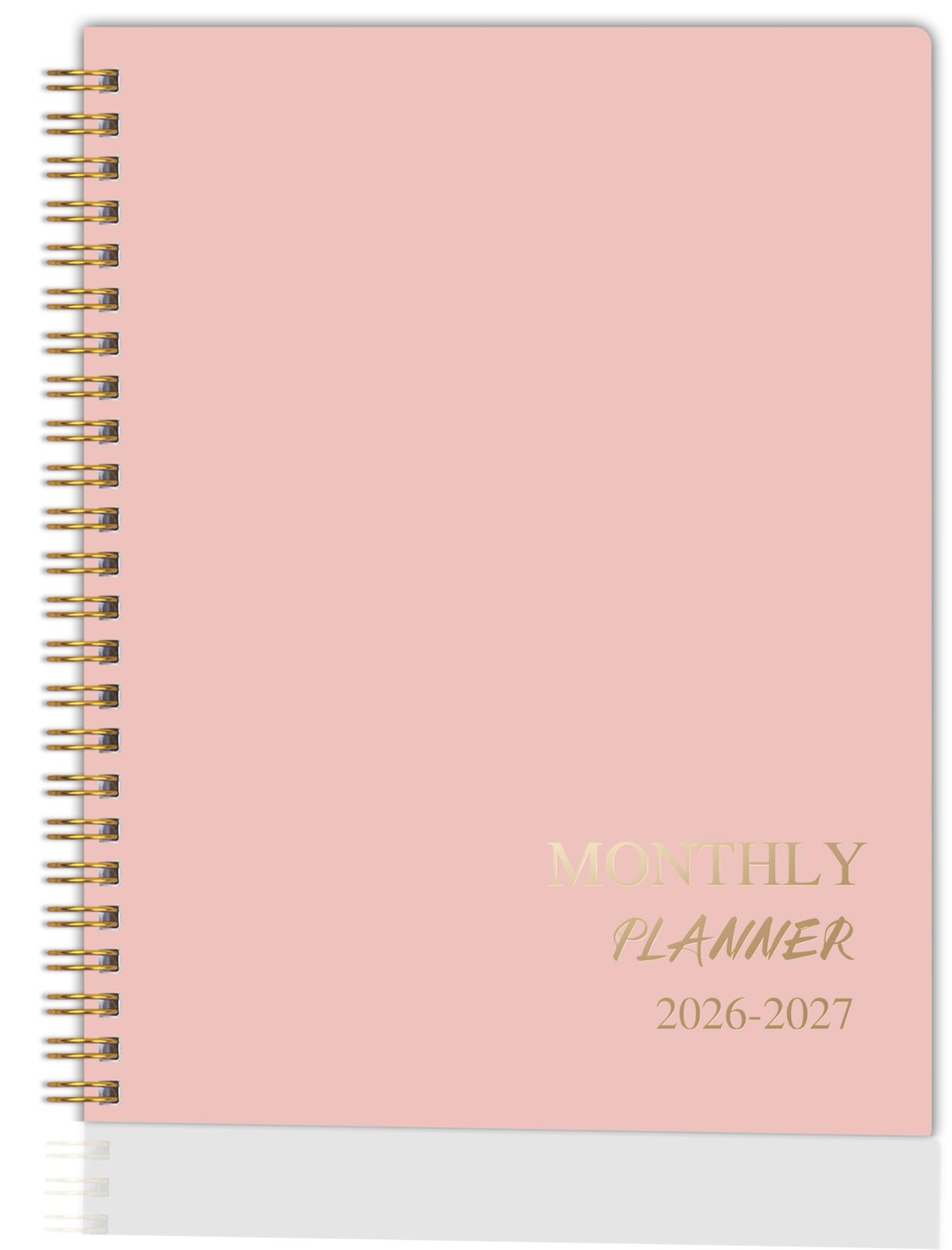2026-2027 Monthly Planner – Jan.2026 – Dec. 2027, 2 Year Calendar Pink