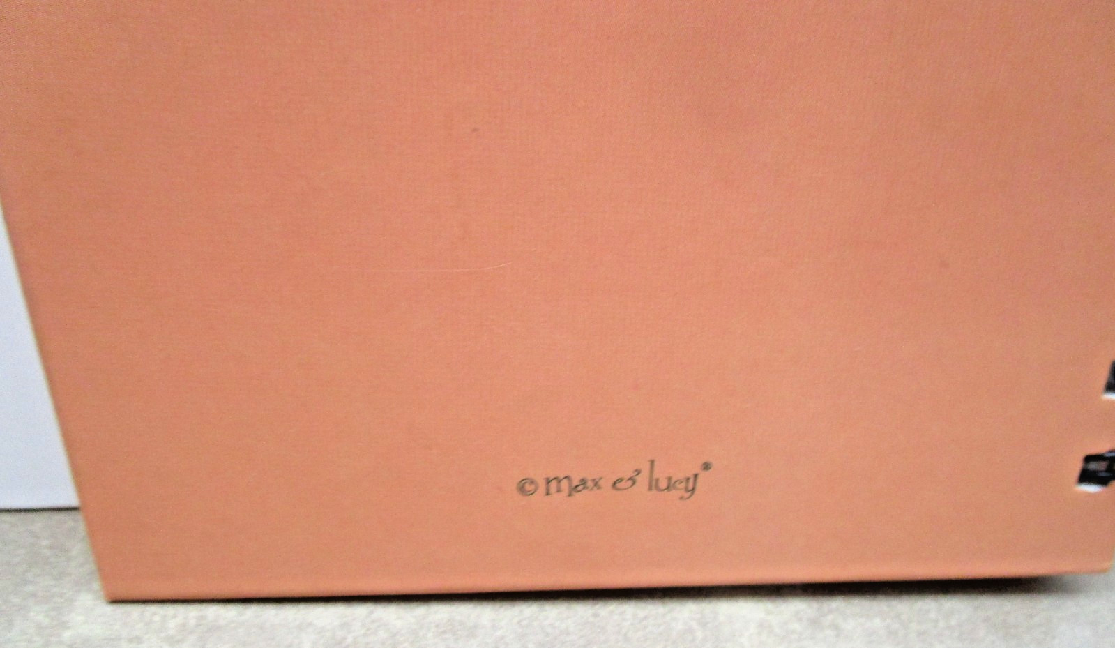 Vtg. Orange w/ Cat Cover Book Spiral Lined Ruled Pages Journal Diary- Mead Brand
