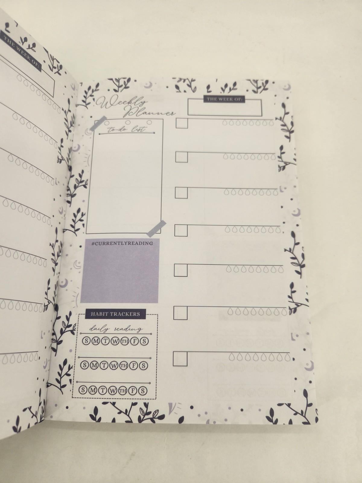 Owlcrate Reading Planner Journal Notebook Book Tracker Undated Any Year