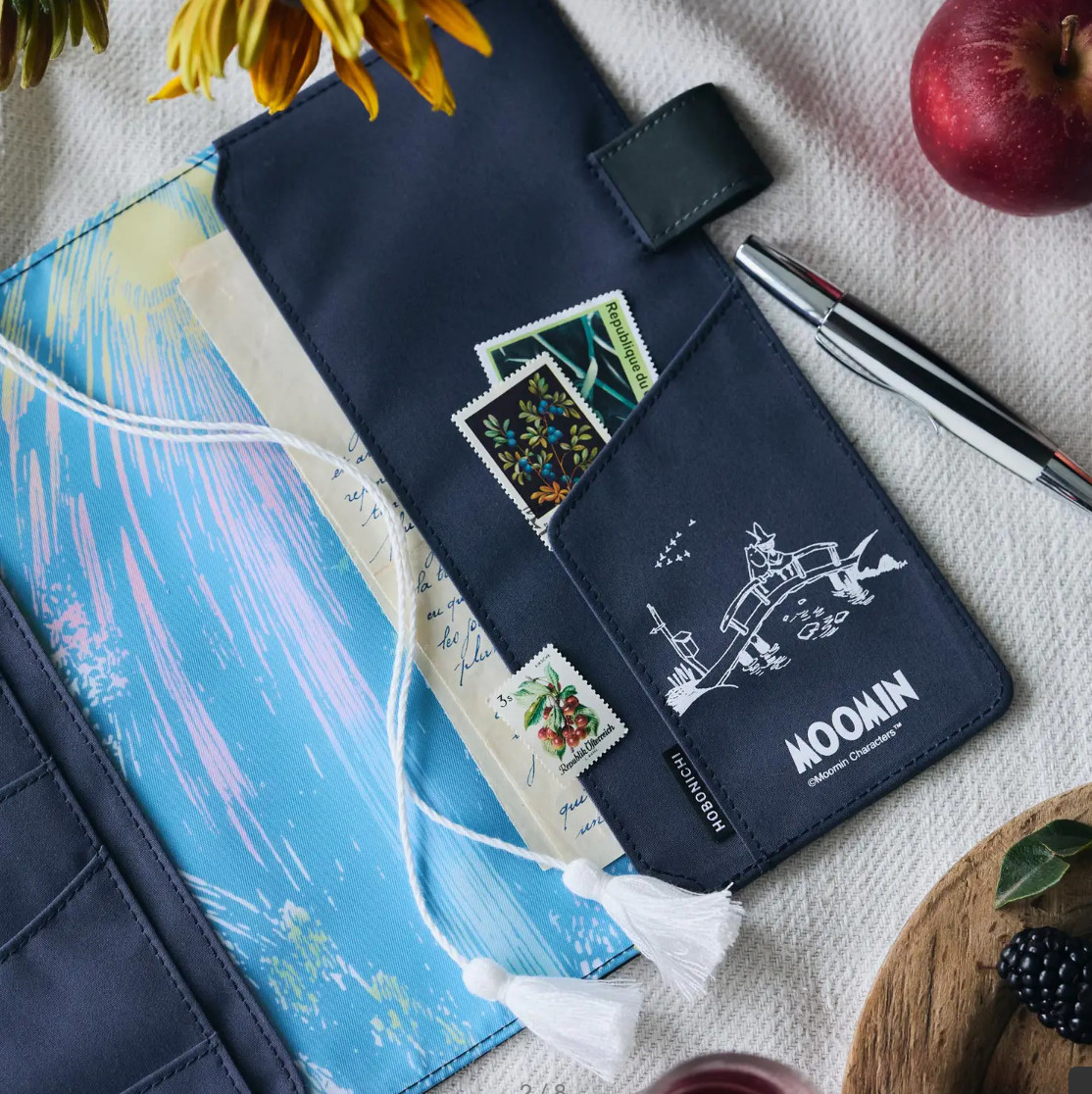 Hobonichi Techo Moomin Big Party Night Cousin Size A5 Planer cover