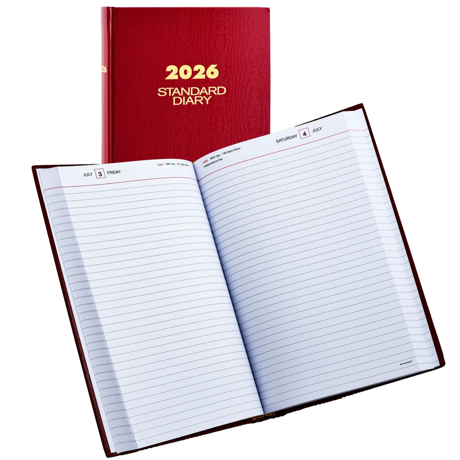 2026 At-A-Glance Standard Diary SD376 Daily Reminder, 7-3/4 x 12″