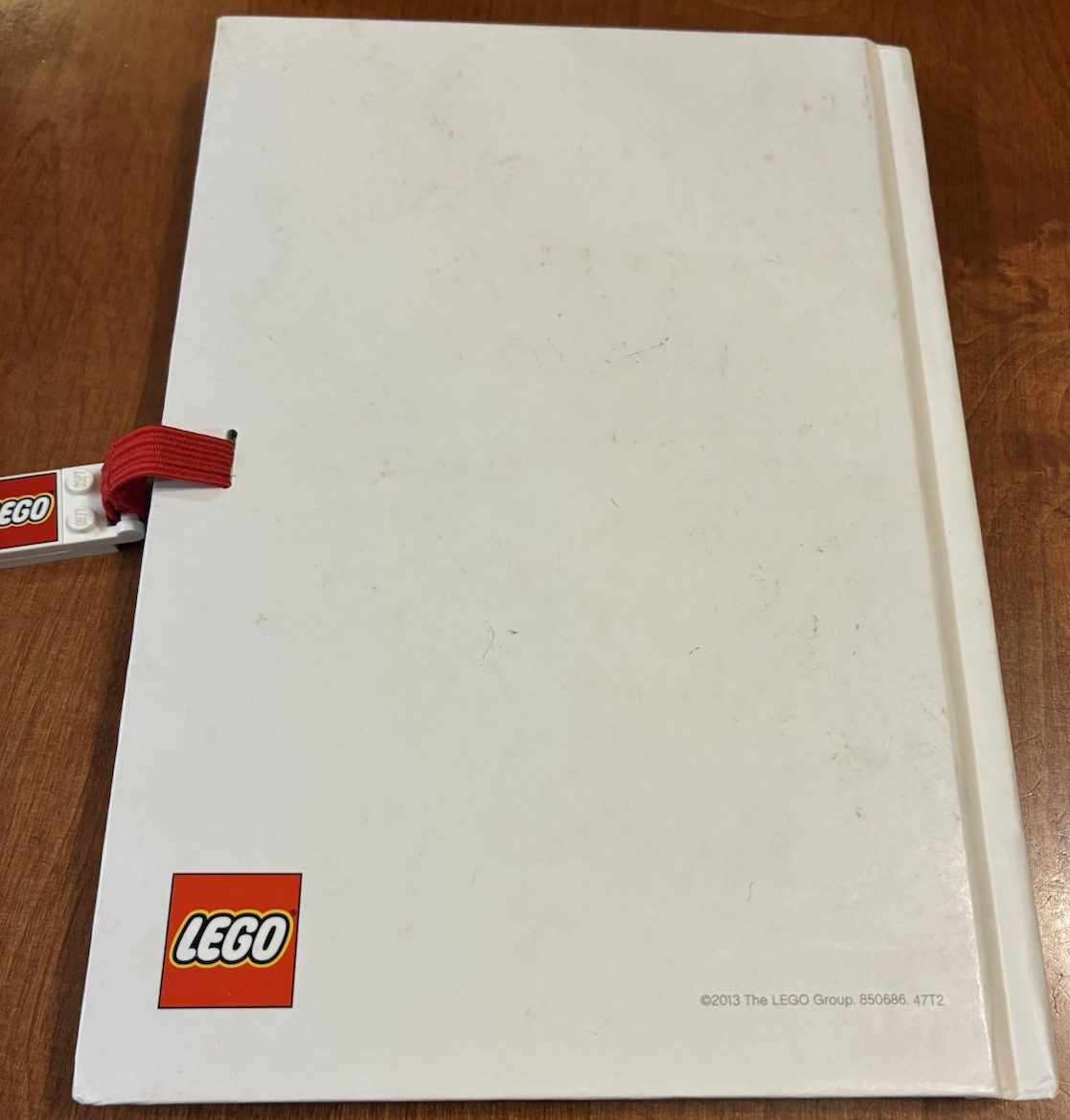 Lego Notebook Journal 850686 Studded Hard Cover 8 x 5″ Missing 1 G And 1 Q