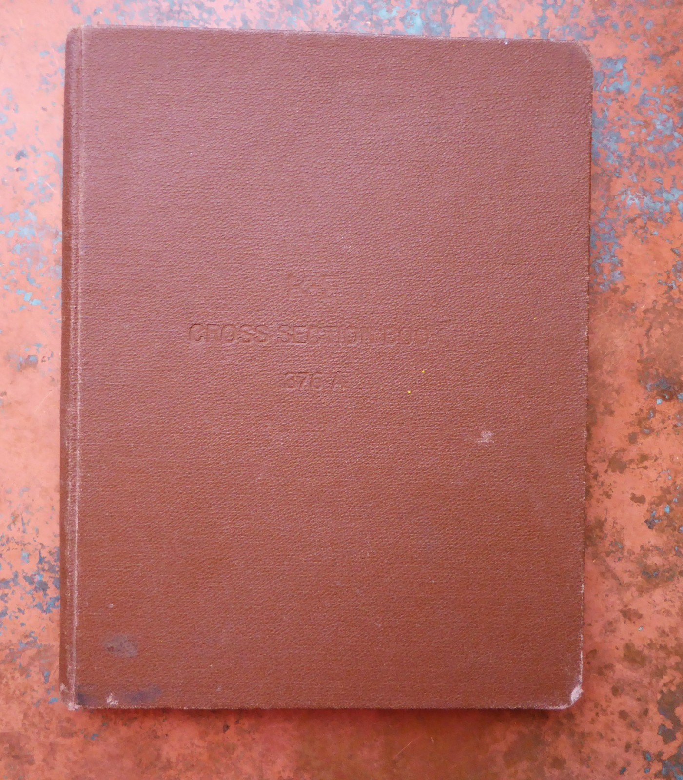Cross Section 376A Field Book Vintage Graph Grid Keuffel & Esser Engineers