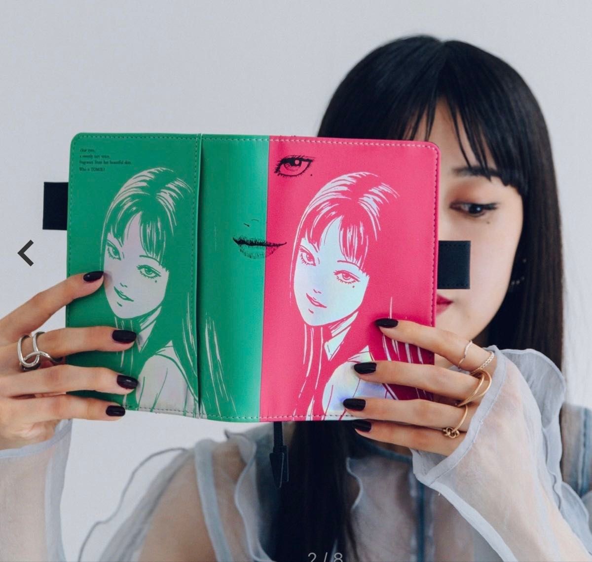 Hobonichi Techo Junji Ito Tomie A5 Cousin Memory & A6 Smirk Cover Set 2026