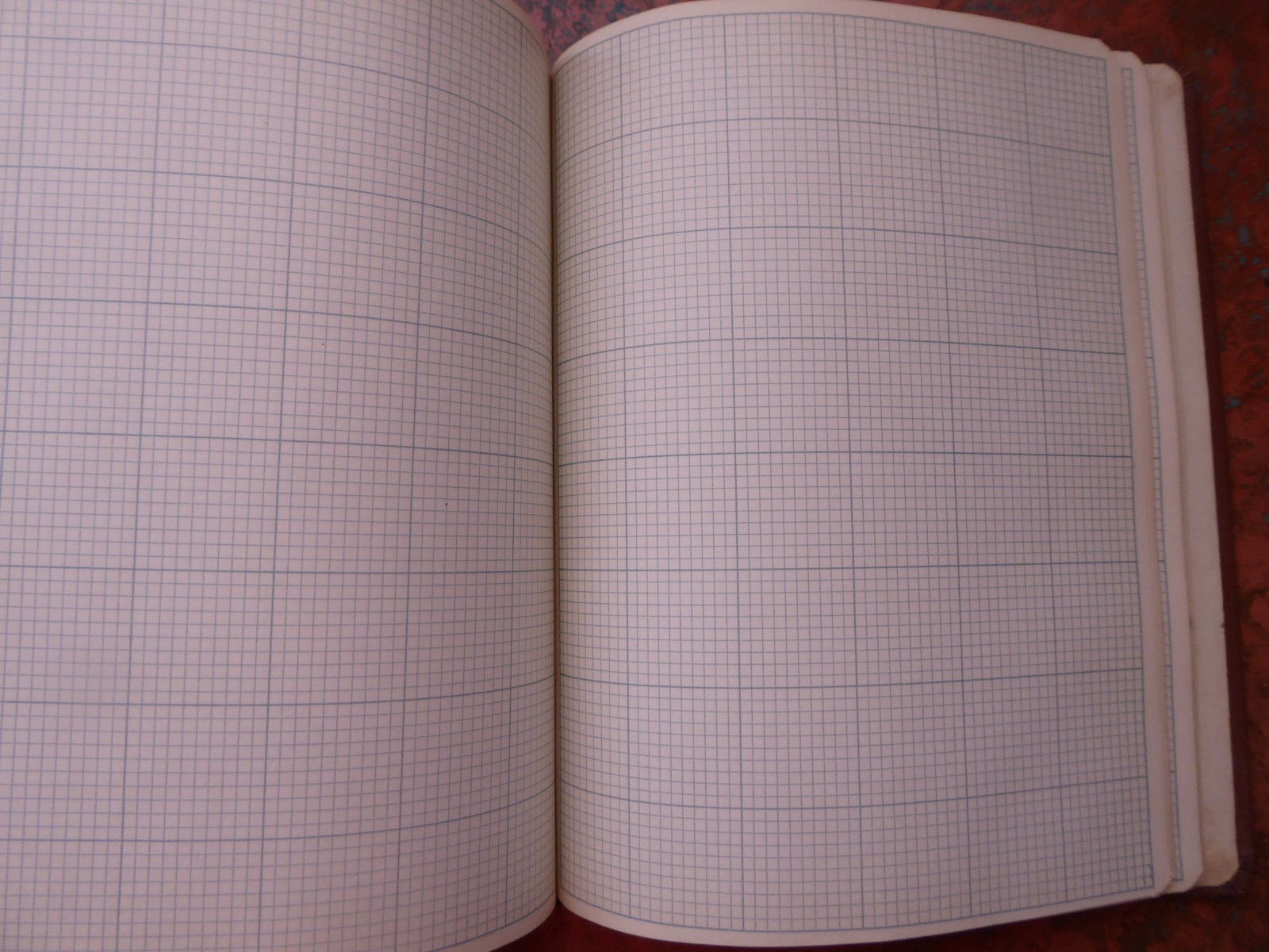 Cross Section 376A Field Book Vintage Graph Grid Keuffel & Esser Engineers