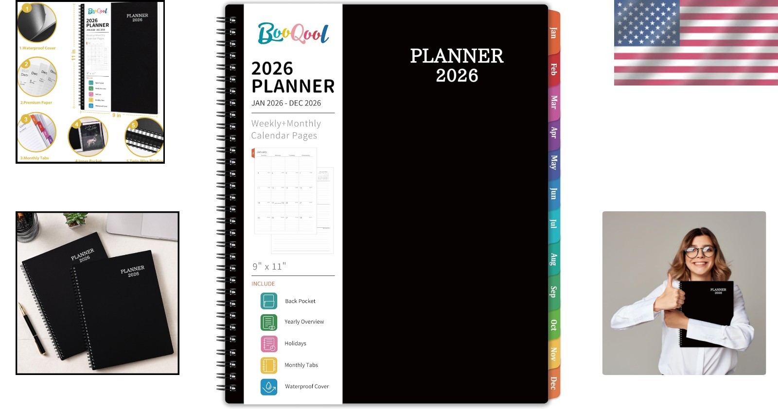 2026 Appointment Book/Planner – 8.2″ x 11″, Daily Planner 2026 from Jan. 2026…