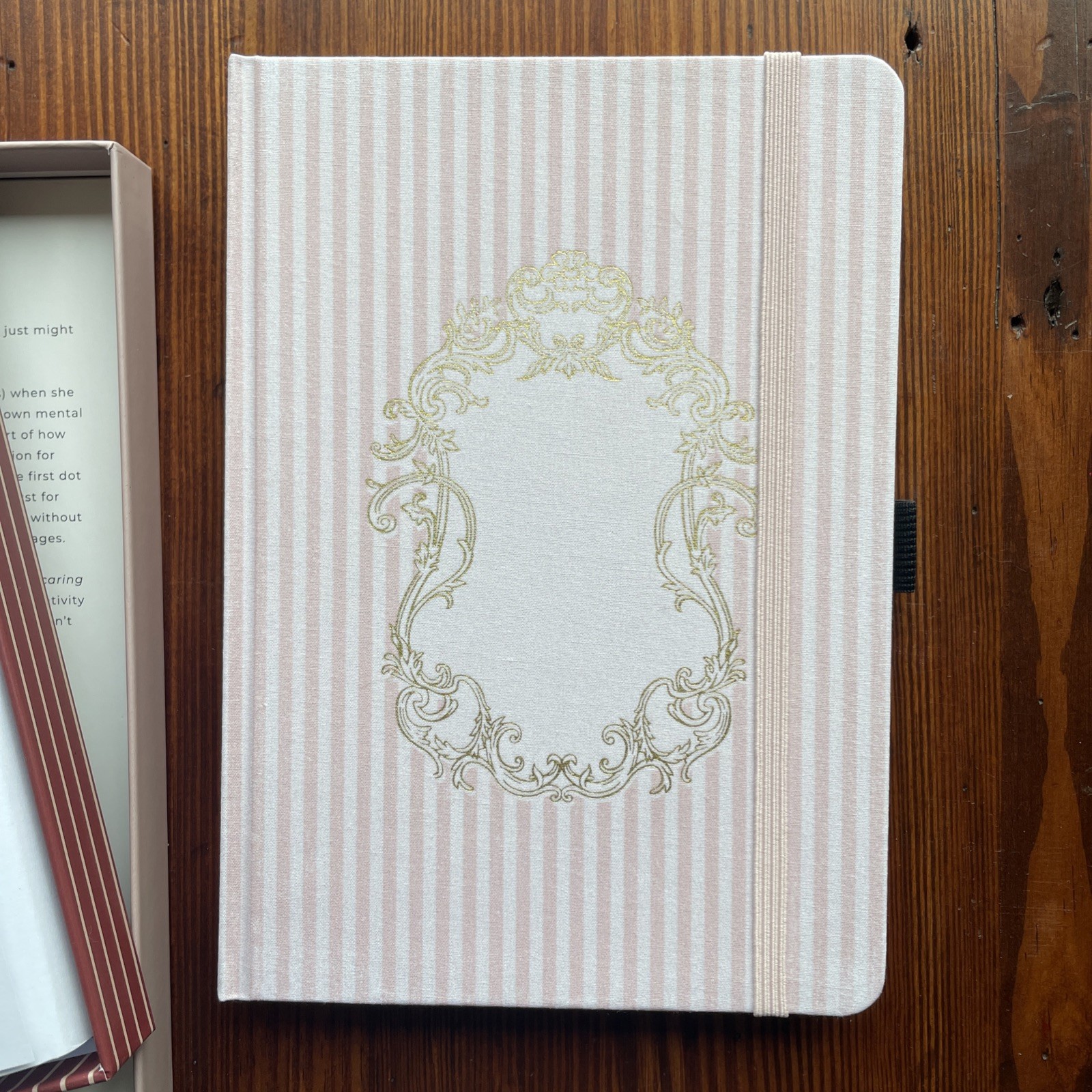 Archer & Olive A5 Dot Grid Notebook STARLET Mar 2026 Subscription Box Lt Pink