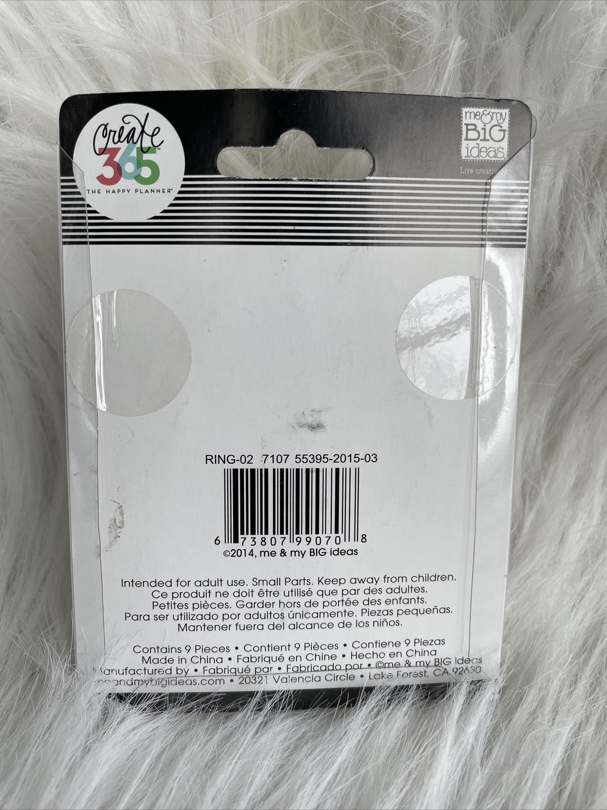 me & my BIG ideas Plastic Expander Discs, Gold – The Happy Planner Scrapbooking