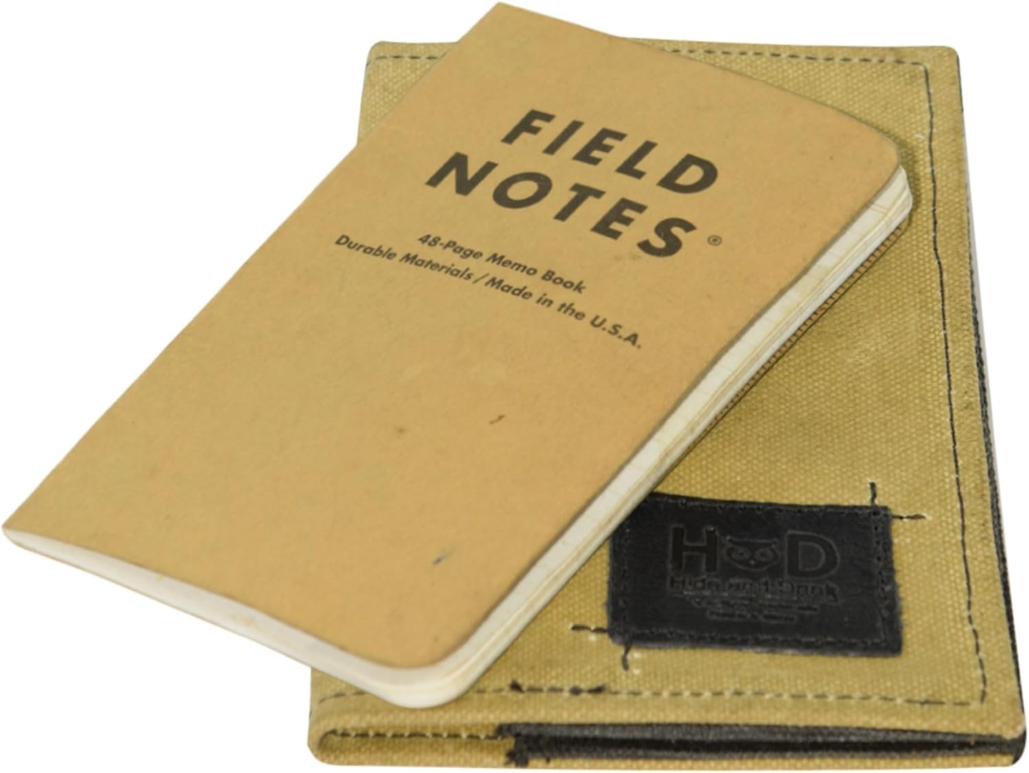 Waxed Canvas Field Notes Cover, Wallet Case 3.5 x 5.5 in. Journal Cover with …