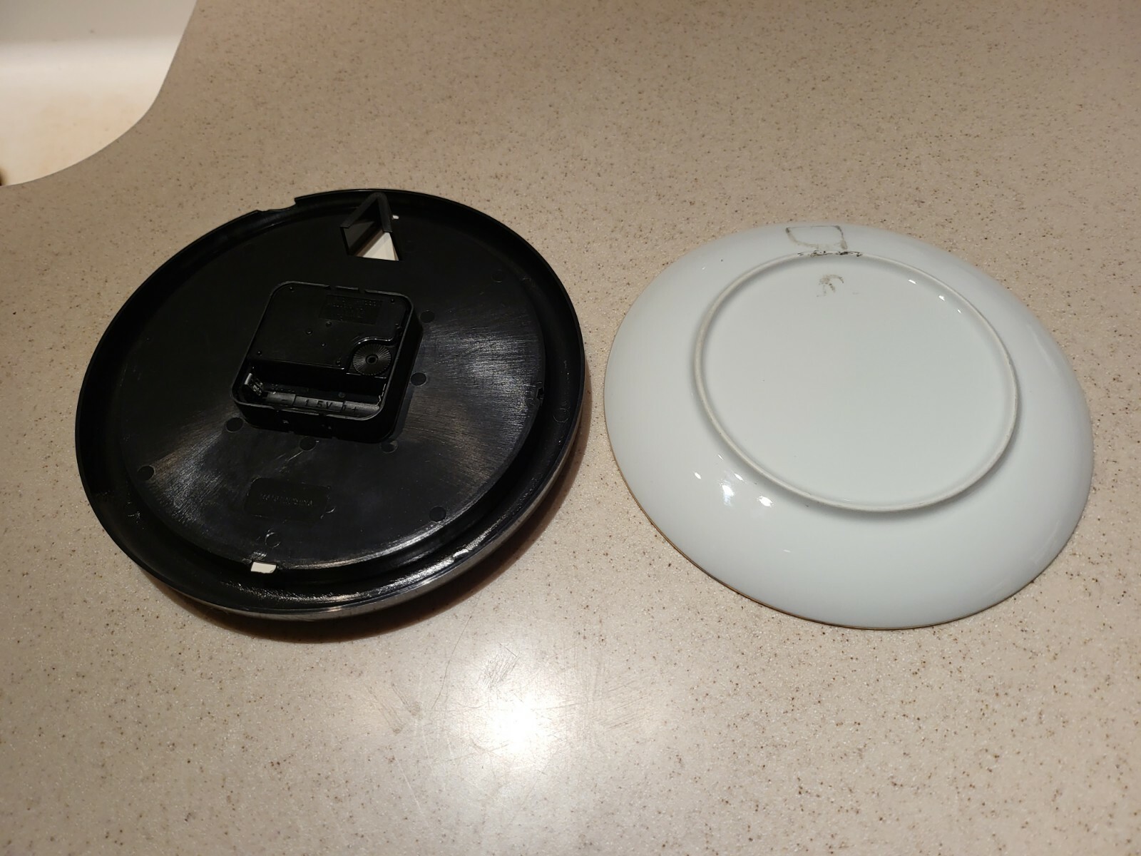 UNITED PARCEL SERVICE Clock and Plate