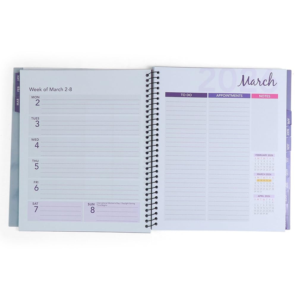 RE-FOCUS THE CREATIVE OFFICE 10.5 inches by 9.5 0.5 inches, Purple