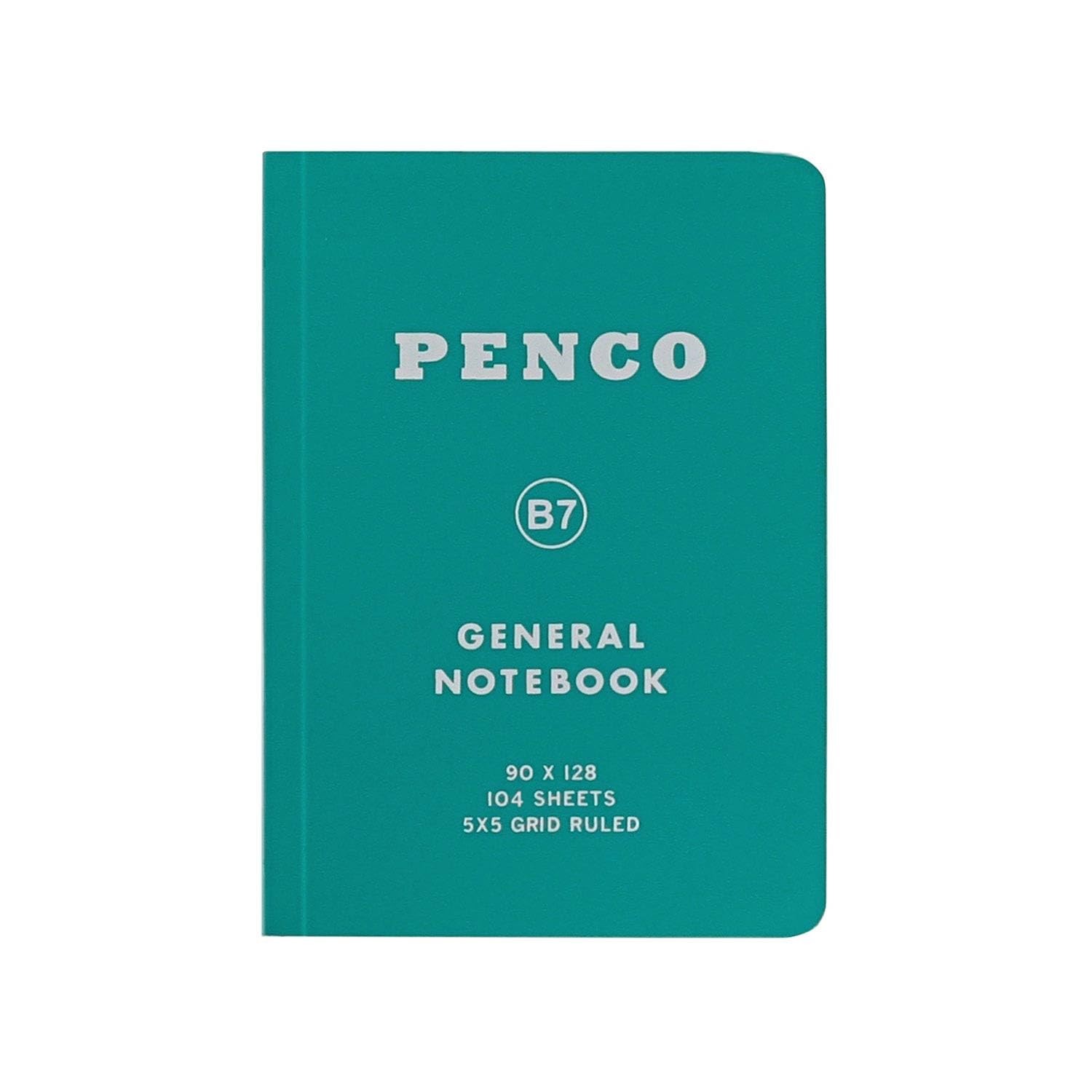 PENCO Soft PP Notebook, B7, Green [CN158]