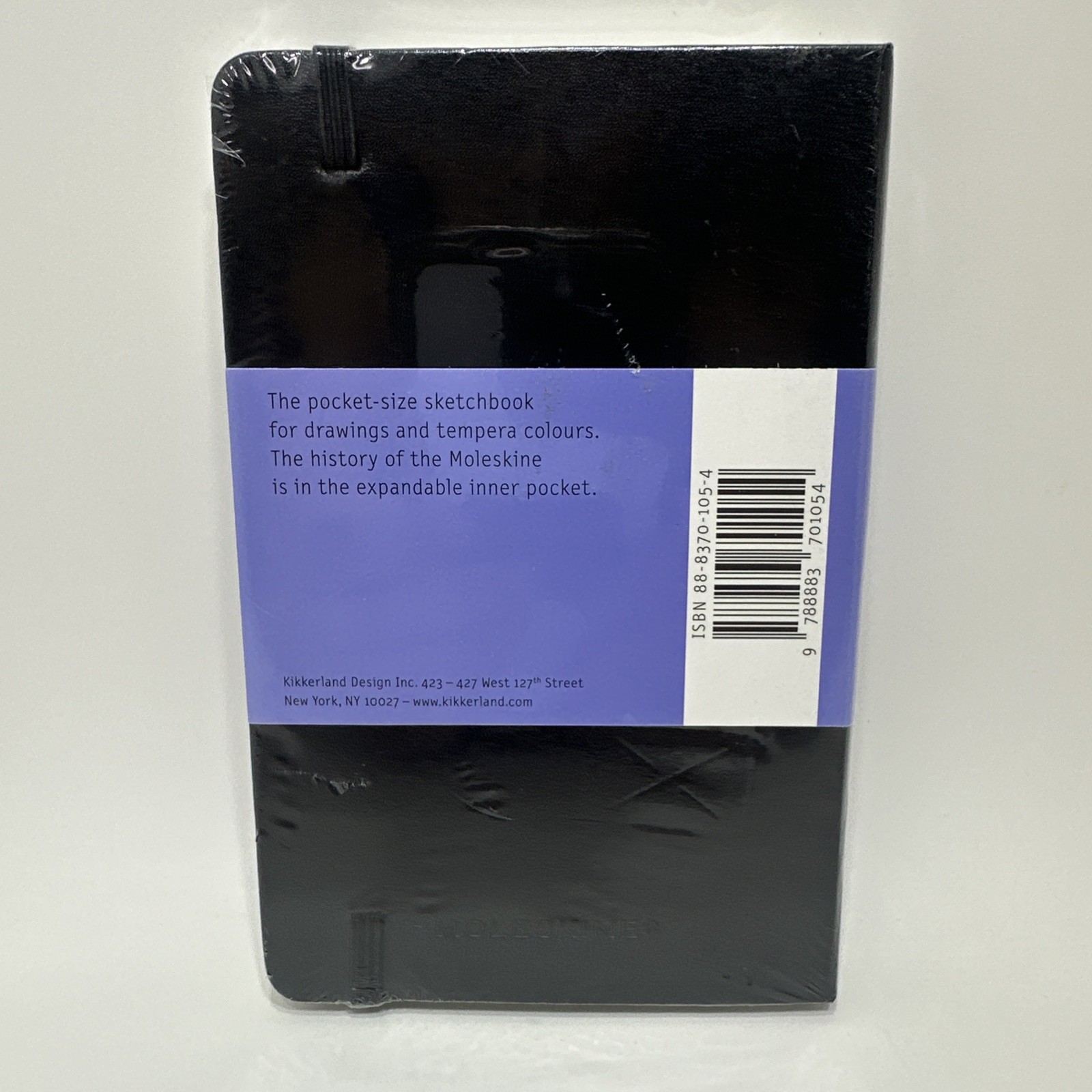 Moleskine Classic Plain Sketch Notebook Cover 3×5 Black Journal Diary 192pg