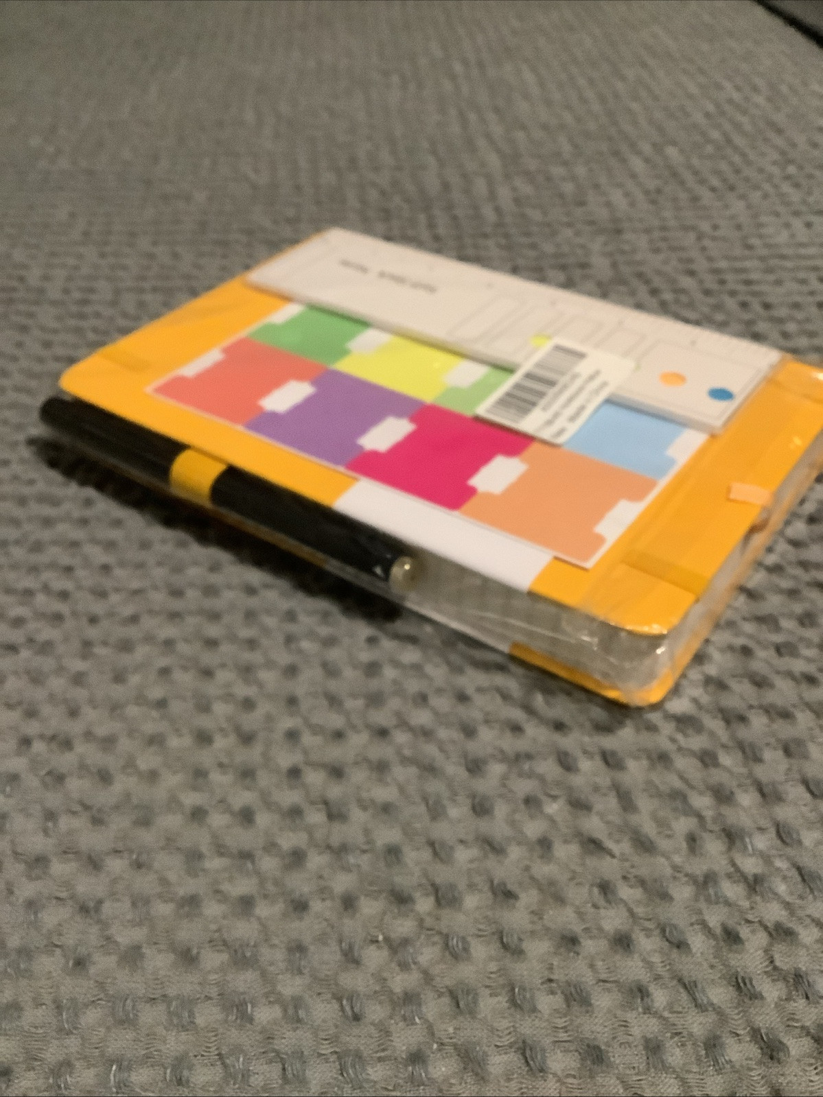 Yellow Hardcover Notebook w/ Pen 100Gsm Paper 300 Pages A5 Size Eyrozill
