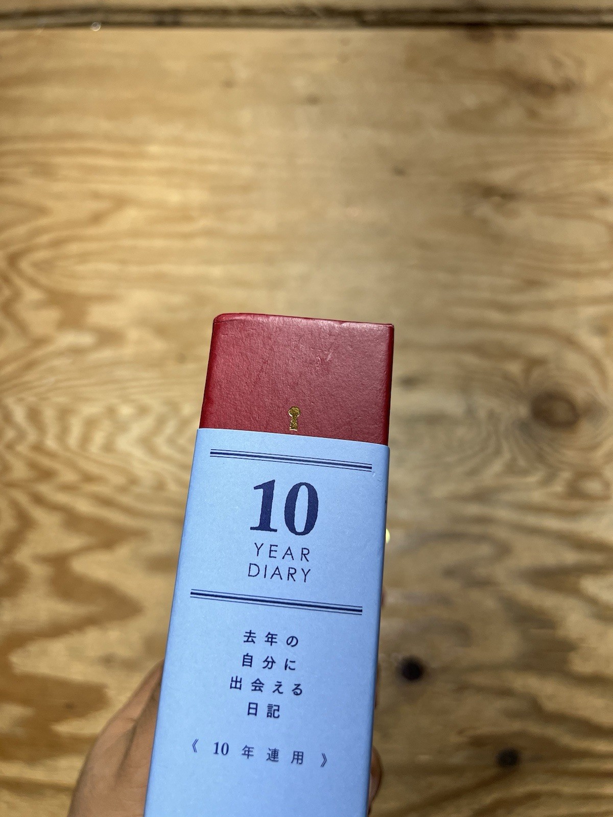 MIDORI STORE 10 Years Diary “Meet yourself from last year” 12860006 OPEN BOX