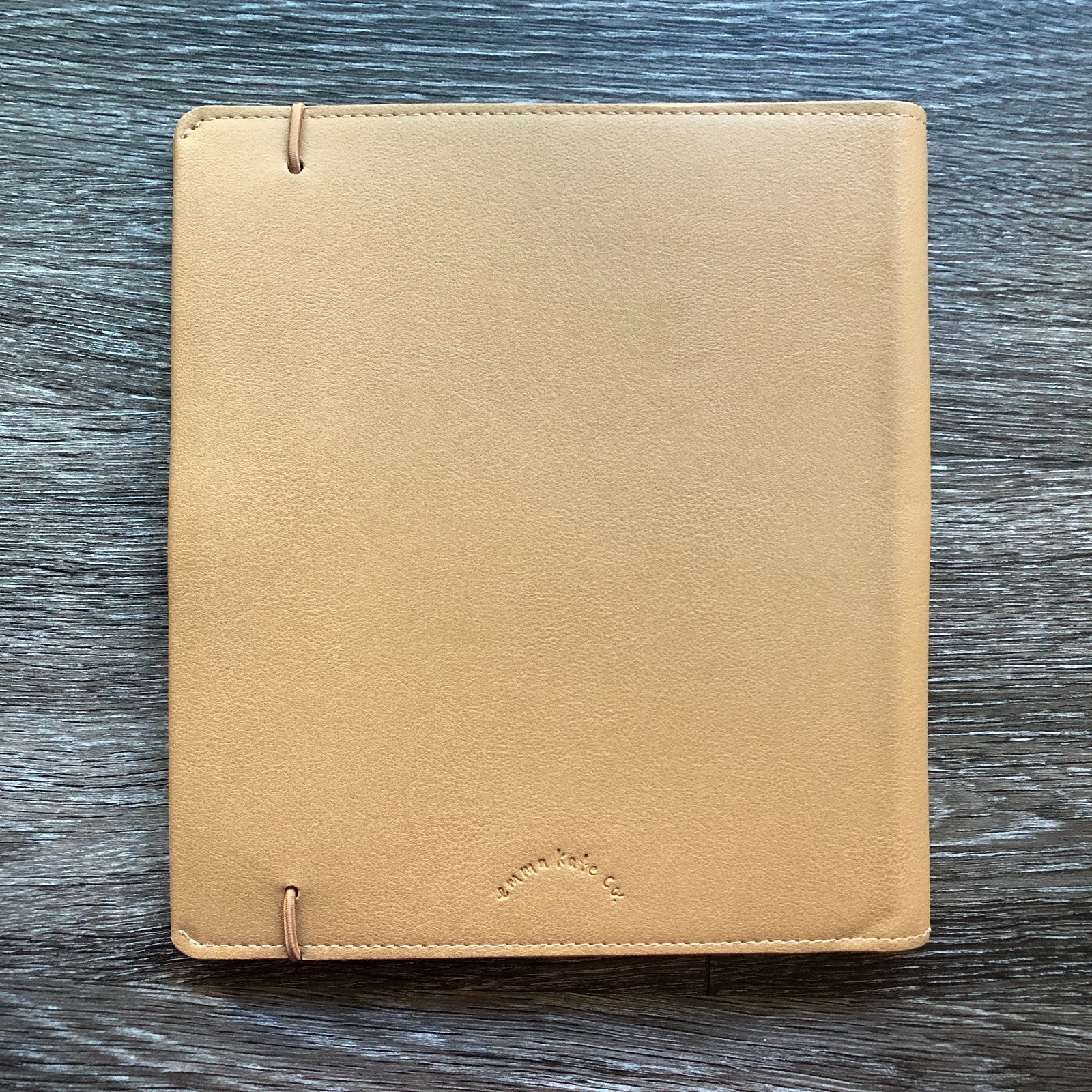 Emma Kate Co Compendium/Notebook cover in Biscotti