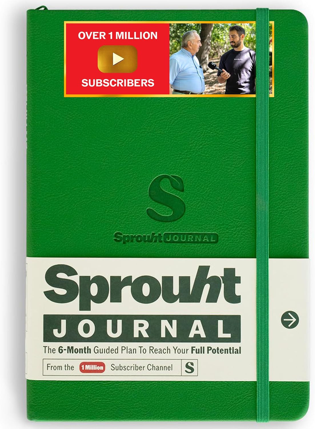 Guided Journal for Goal Setting | 6-Month Life Planner with Daily, Weekly & Mont