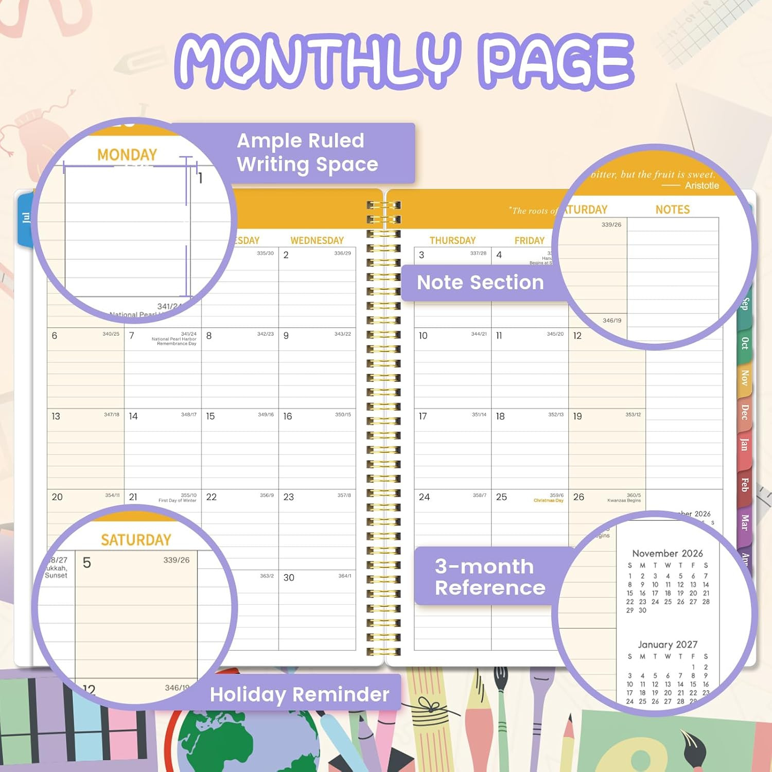 Teacher Planner 2026-2027 – 2026-2027 Teacher Lesson Planners from JULY 2026 – J