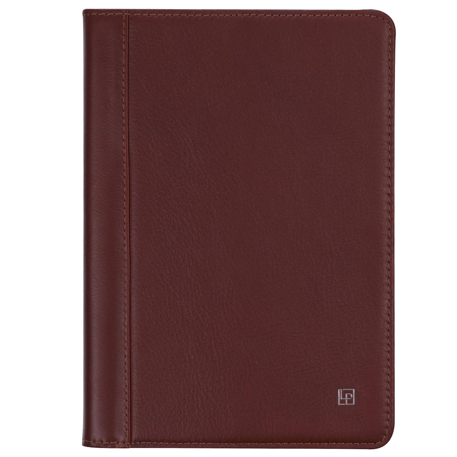 Refillable Journal Figaro Red Full Grain Leather 8″ x 5.75″ – 160 Lined Pages