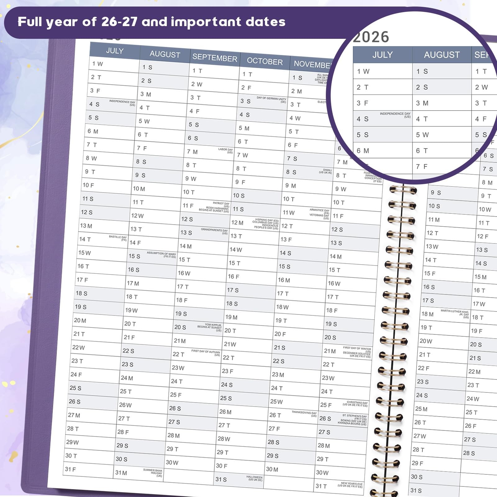 2026-2027 Appointment Book/Planner – Weekly Appointment Book 2026-2027, Jul. 202