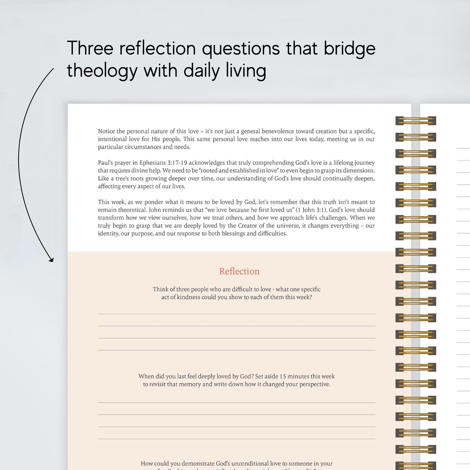 Official Spiral Bible® The Bible in a Year | 52 Week Guided 8.5 X 11, Floral
