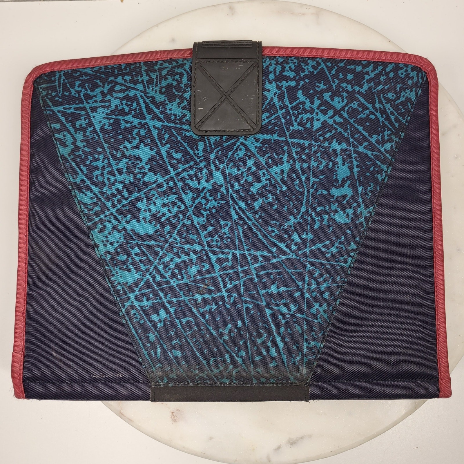 VTG Nike Trapper Keeper Binder Cover Black 1996 Mead Planner Organizer Retro