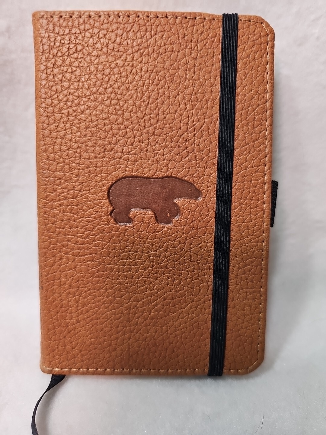 Dingbats Wildlife Medium Notebook Brown Bear A5 Hardcover Cream
