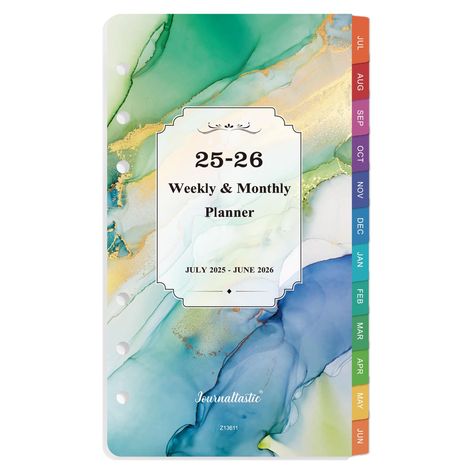 2025-2026 Planner Refills – A6 Weekly and Monthly Inserts, July 2025 – June 2…
