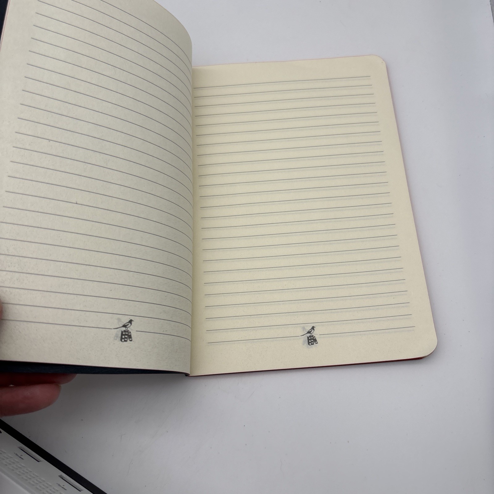 Bieffe Made in Italy Exercise Brown Lined Book Notebook Journal 8×5” Vntg Unused