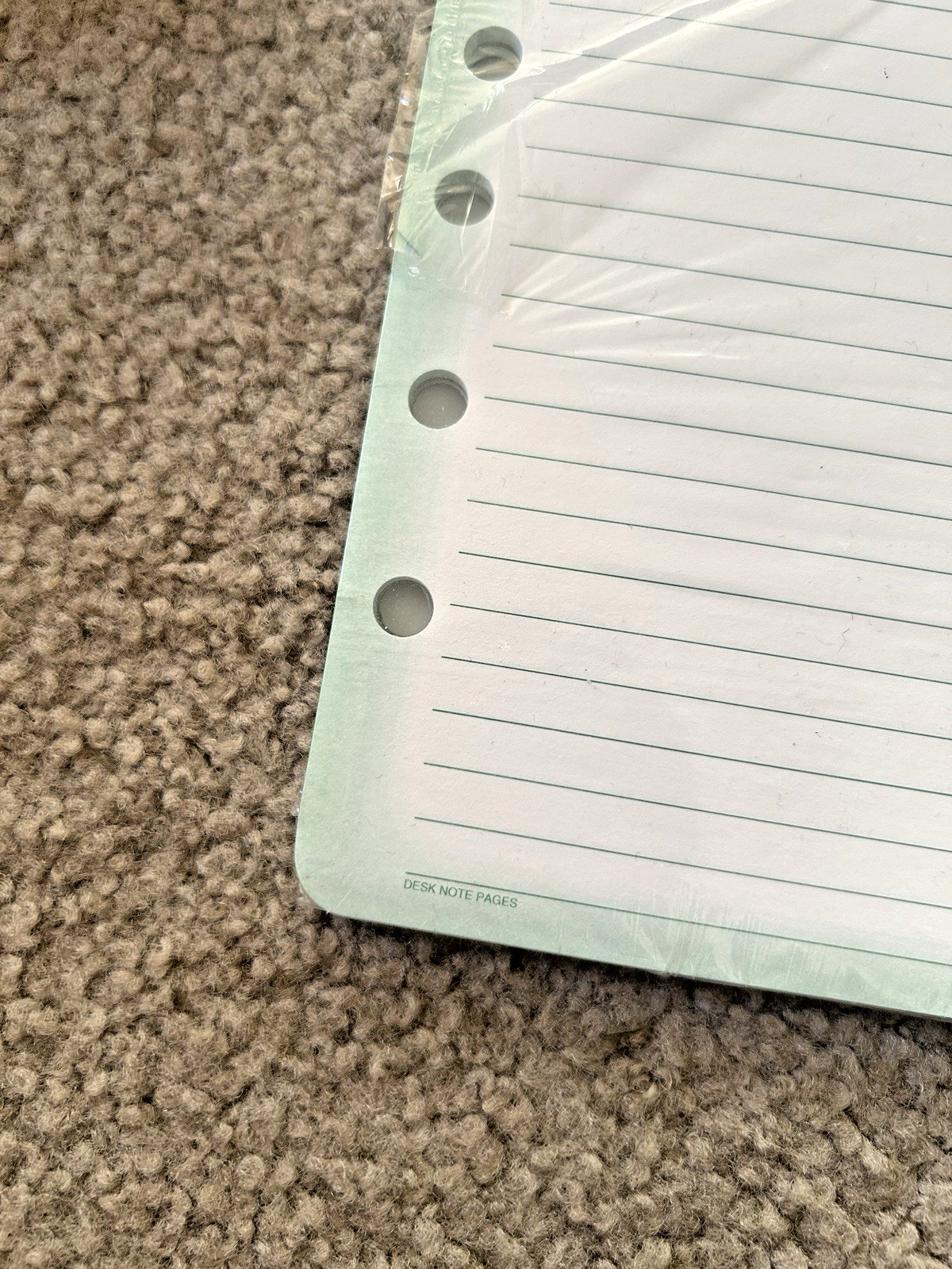 Vintage Day-Timer Note Pads 2 Pack 5.5×8.5 Desk Planner Refills Lined Made in US